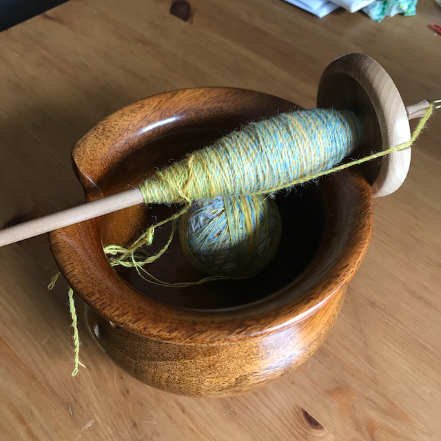 Adventures in spinning with drop spindles - Sticks & Scribbles